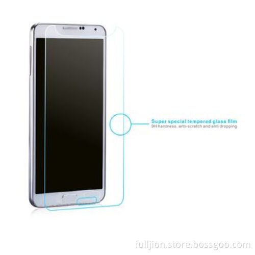 9H 0.2mm 0.3mm anti-crack tempered glass screen protector for Samsung Note 3